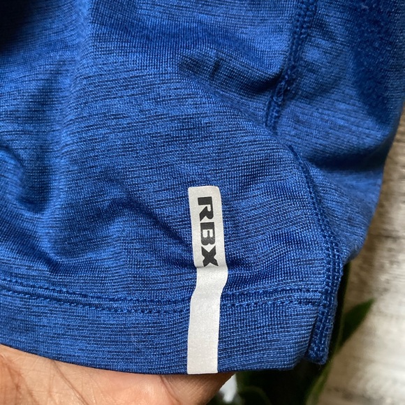 3/$30 | RBX | X-Train Athletic Tee - M, Heathered Blue - Picture 4 of 7